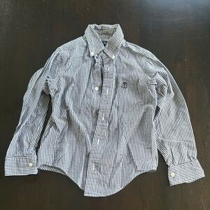 Brooks Brothers Kids Checkered Button Down Shirt